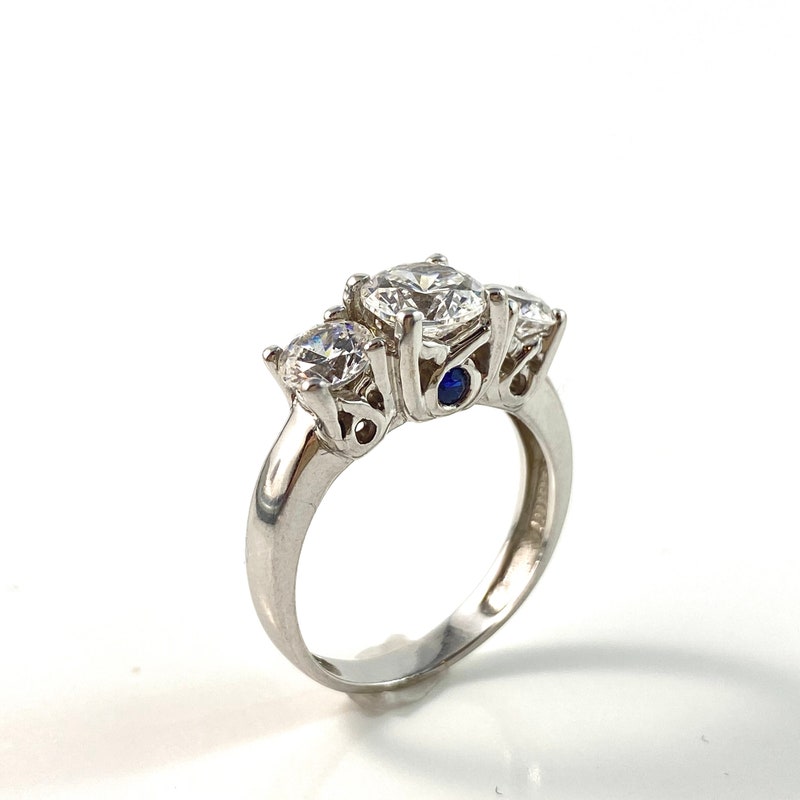 3 Stone Ring - Etsy Best Three Stone Ring Reviews